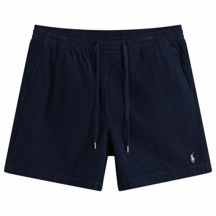 Photo: Polo Ralph Lauren Men's Micro Corduroy Shorts in Newport Navy