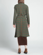 Eckhaus Latta Womens Coat Light in Green