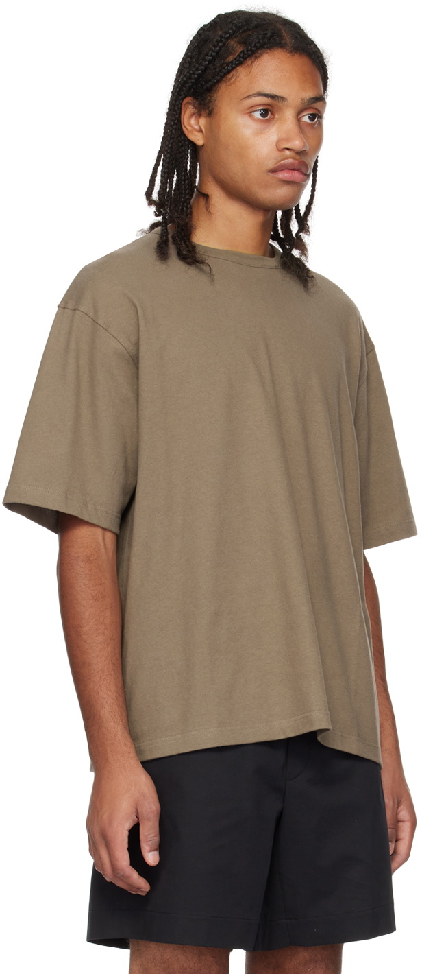 The Row Taupe Steven T-Shirt The Row