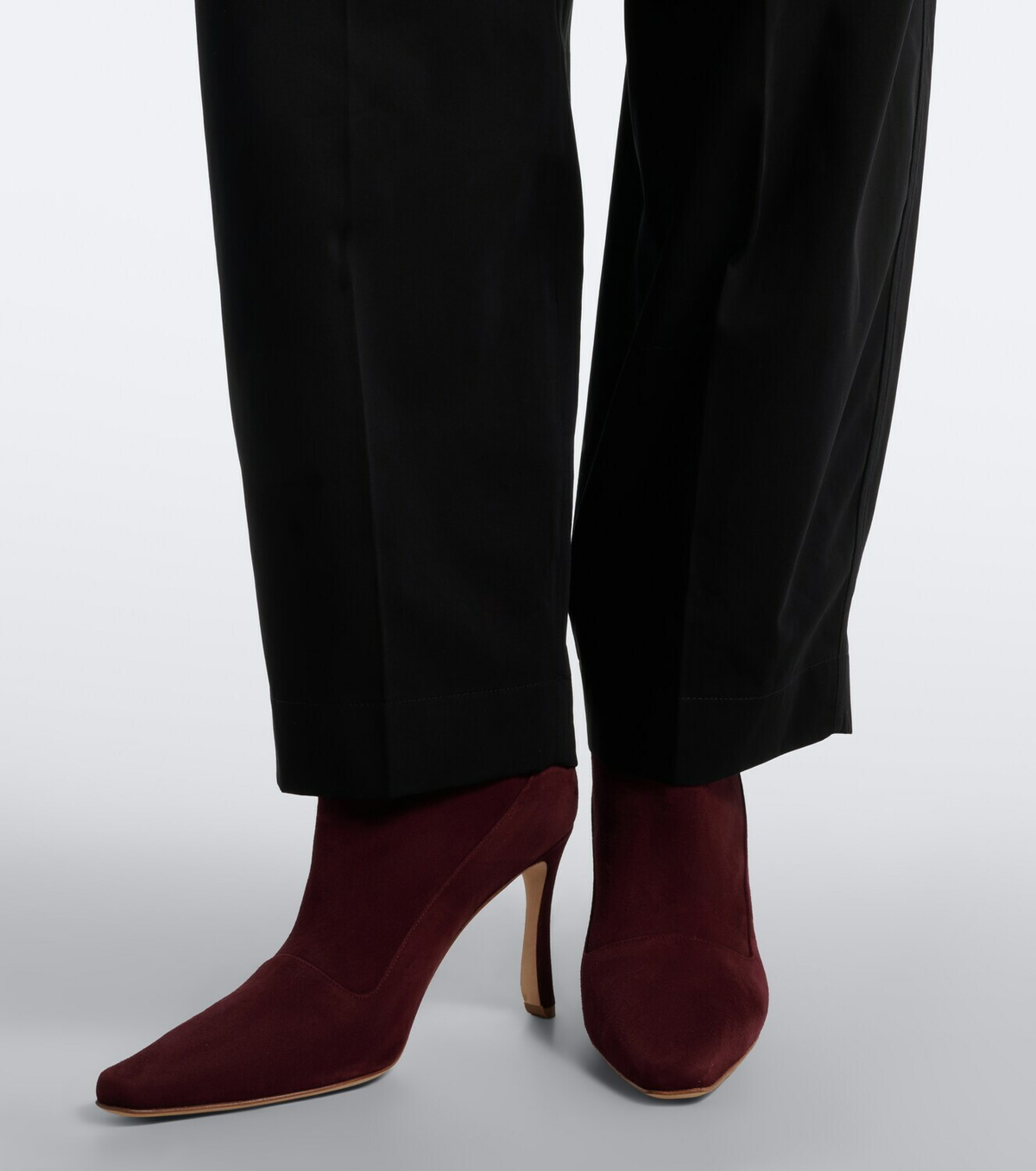 Manolo Blahnik Gostatu suede ankle boots