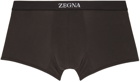 ZEGNA Brown Trunk Boxers