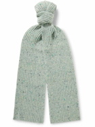 Inis Meáin - Ribbed Merino Wool and Cashmere-Blend Scarf