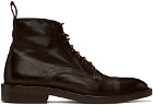 Paul Smith Brown Leather Newland Boots
