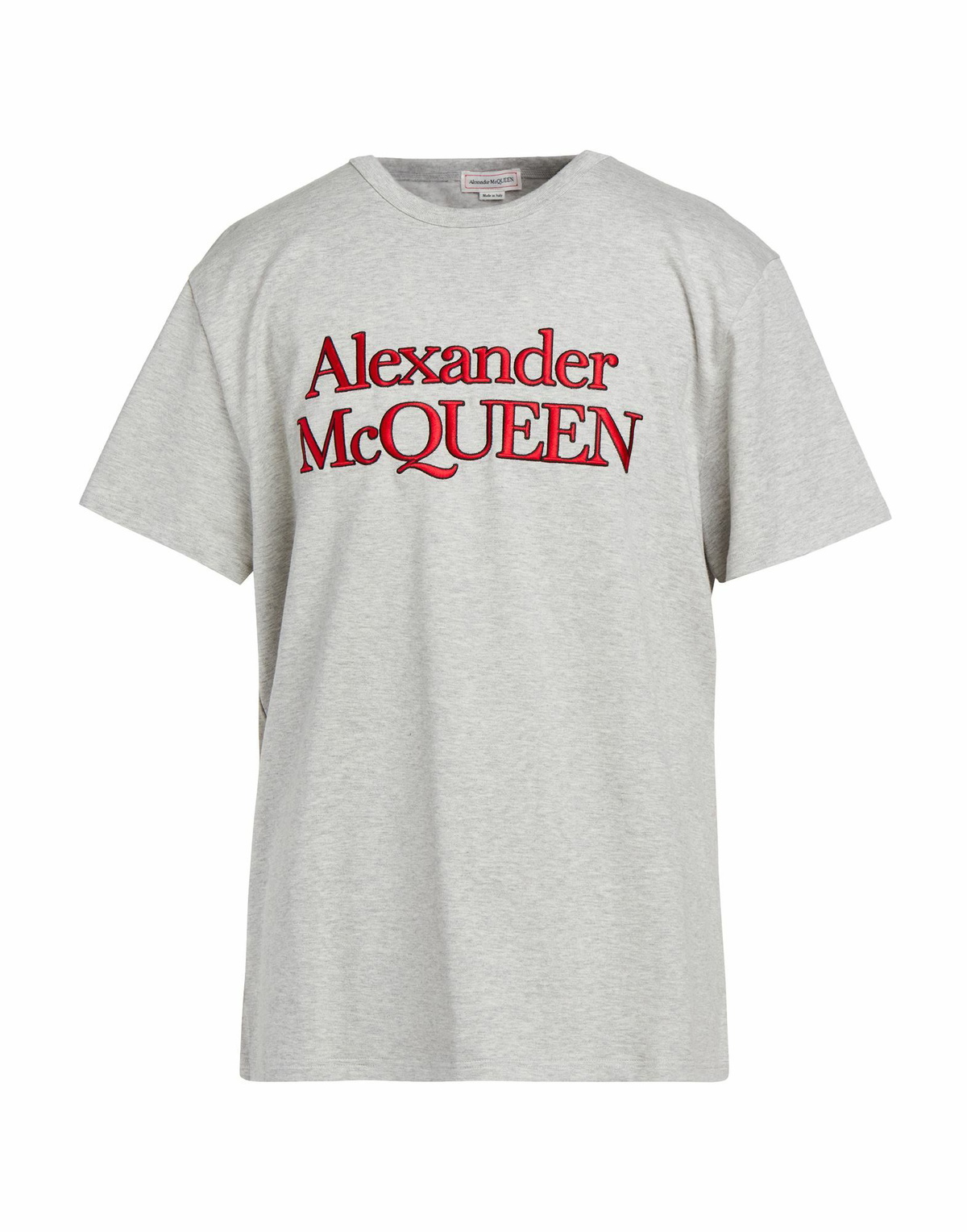 Mcqueen Mens T-shirt in Grey