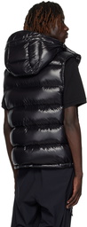 Moncler Black Bormes Down Vest