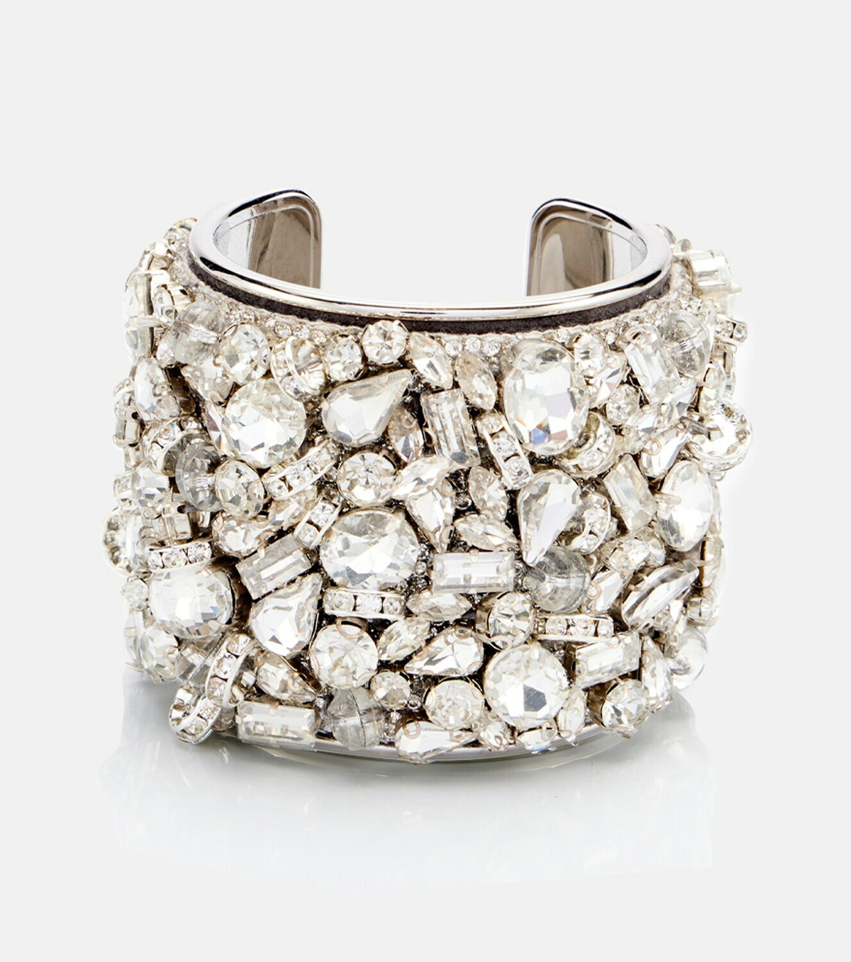 Dries Van Noten Crystal-embellished cuff bracelet