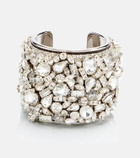 Dries Van Noten Crystal-embellished cuff bracelet