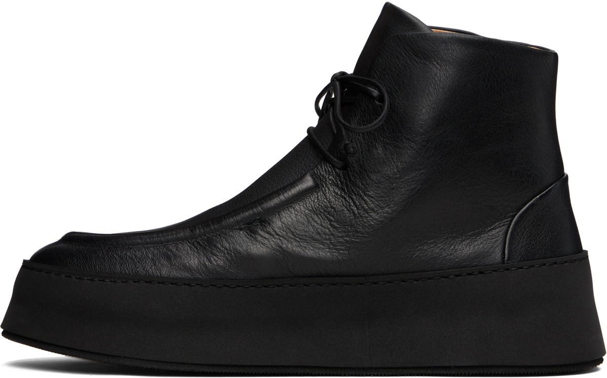 Marsèll Black Cassapana Ankle Boots