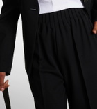 Fforme Maud cotton and linen wide-leg pants