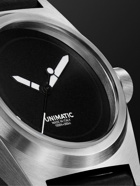 UNIMATIC - Modello Due Limited Edition Automatic 38mm Stainless Steel and Leather Watch, Ref. No. U2S-M