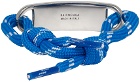 Balenciaga Blue Plate Bracelet