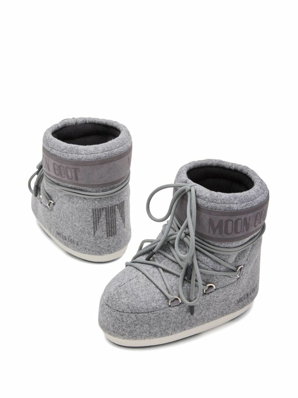 Moon Boot Grey Icon Low Boots