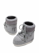 Moon Boot Grey Icon Low Boots