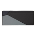Loewe Black and Green Puzzle Horizontal Wallet
