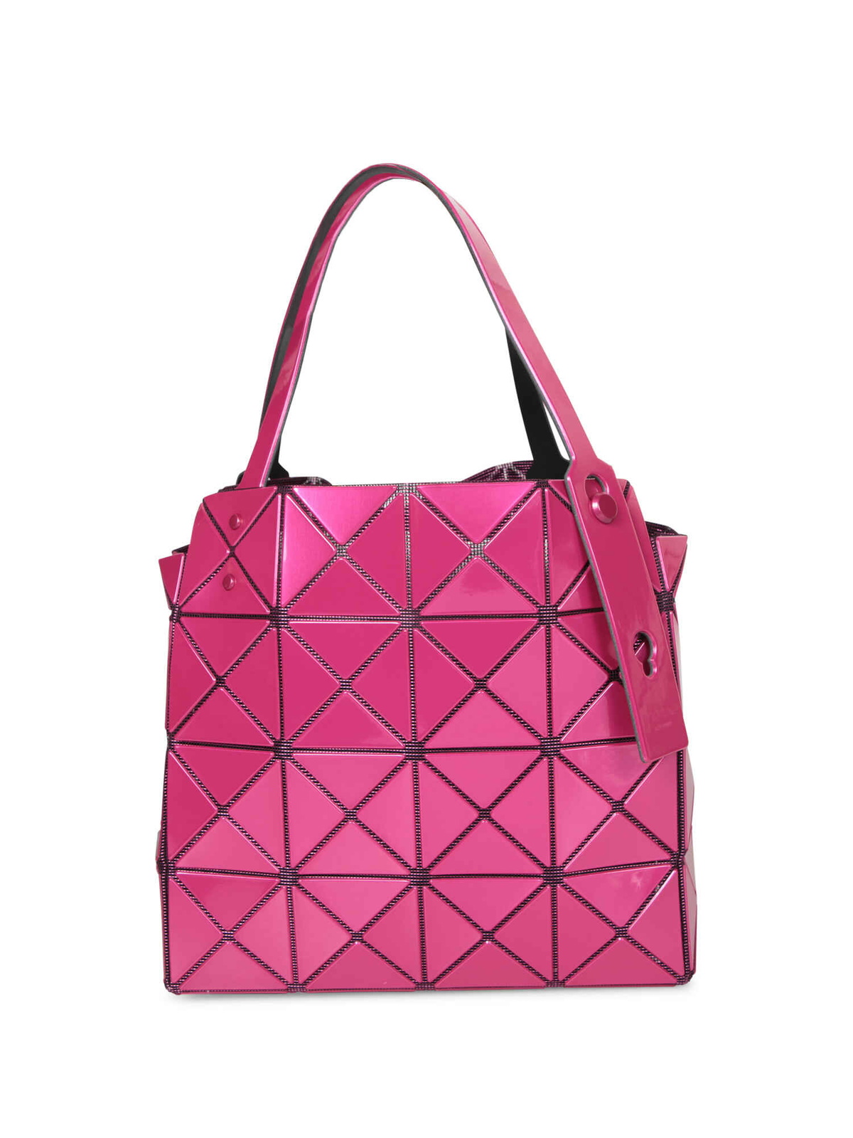 ISSEY MIYAKE Pink Square Crumpled Bag Issey Miyake Men