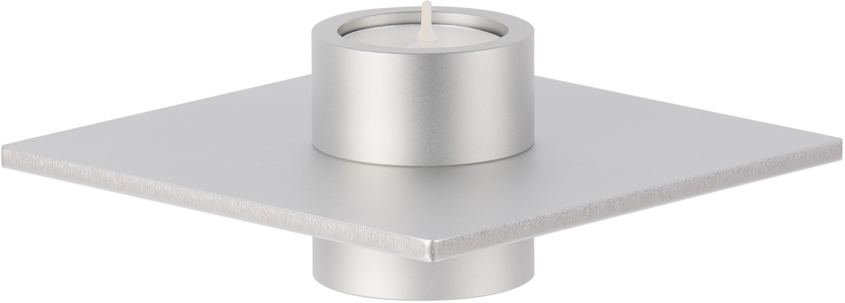 NIKO JUNE Silver P-L 05 Tealight Candle Holder