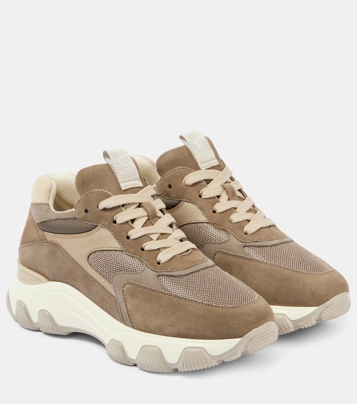 Hogan Hogan Hyperactive suede-trimmed sneakers Hogan Hogan Hogan Hyperactive suede-trimmed sneakers Hogan