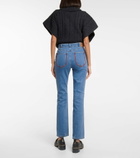 See By Chloe - High-rise straight jeans