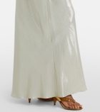 Max Mara Odissea one-shoulder gown
