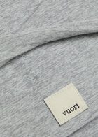 Vuori Rhythm Cut-out Back Stretch-jersey bra Grey