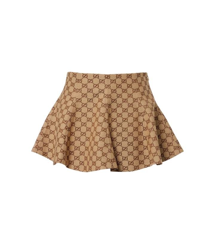 Photo: Gucci GG canvas miniskirt