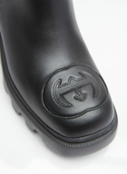 Gucci Interlocking G High Leather Boots