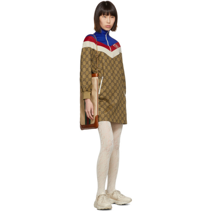Gucci Beige GG Logo Dress Gucci