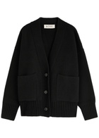 Rohe Wool Cardigan Black