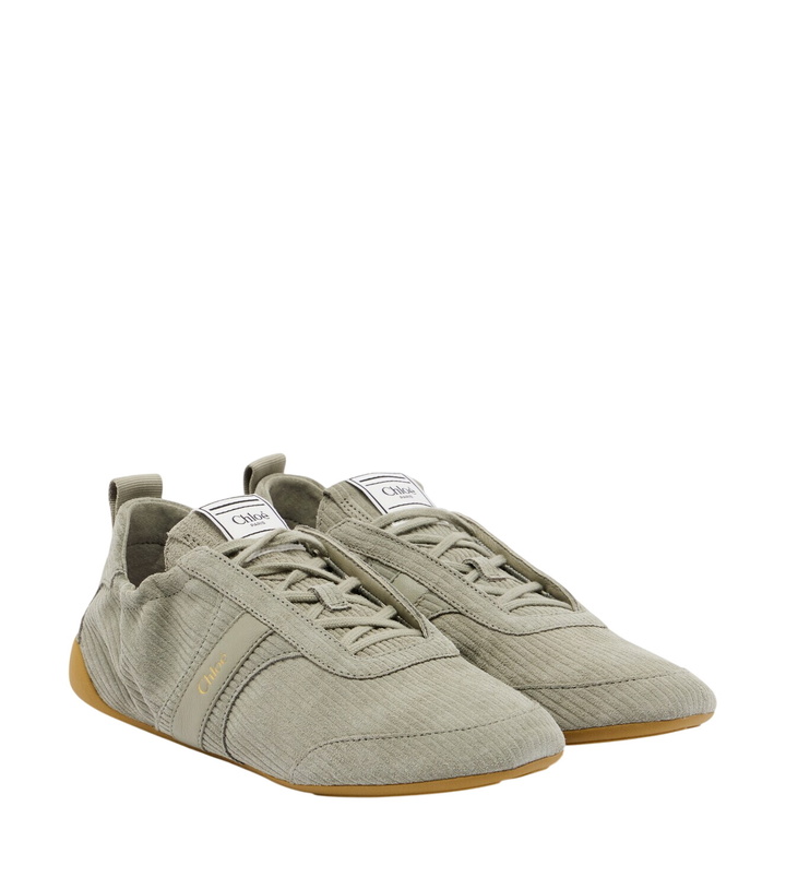 Photo: Chloé Kick Classic suede sneakers