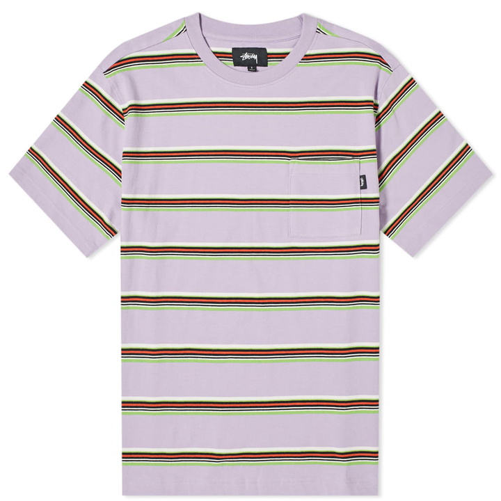 Photo: Stussy Malcom Stripe Tee