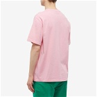 Maison Kitsuné Men's Varsity Comfort T-Shirt in Strawberry