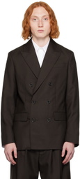 Mark Kenly Domino Tan Studio Brown Jacob Blazer
