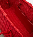 Jacquemus Turismo Small raffia tote bag