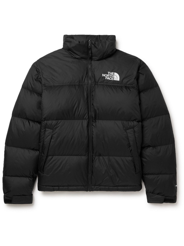 Photo: The North Face - 1996 Retro Nuptse Logo-Embroidered Quilted DWR-Coated Ripstop Down Jacket - Black