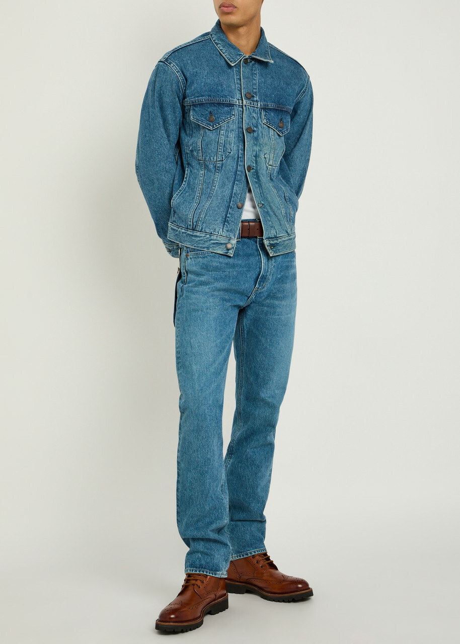 Blue Blue Slim Straight-leg Jeans