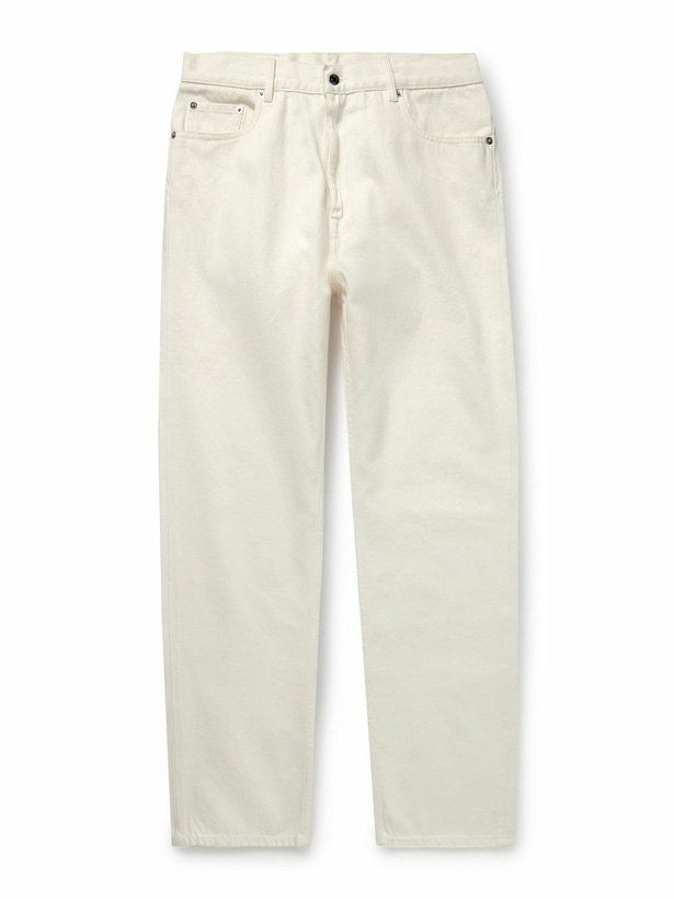 Photo: Dunhill - Straight-Leg Jeans - White