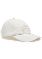 Casablanca Court Logo-embroidered Cotton cap - White - One Size