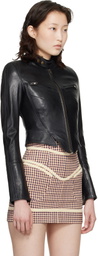 KNWLS Black Claw Leather Jacket