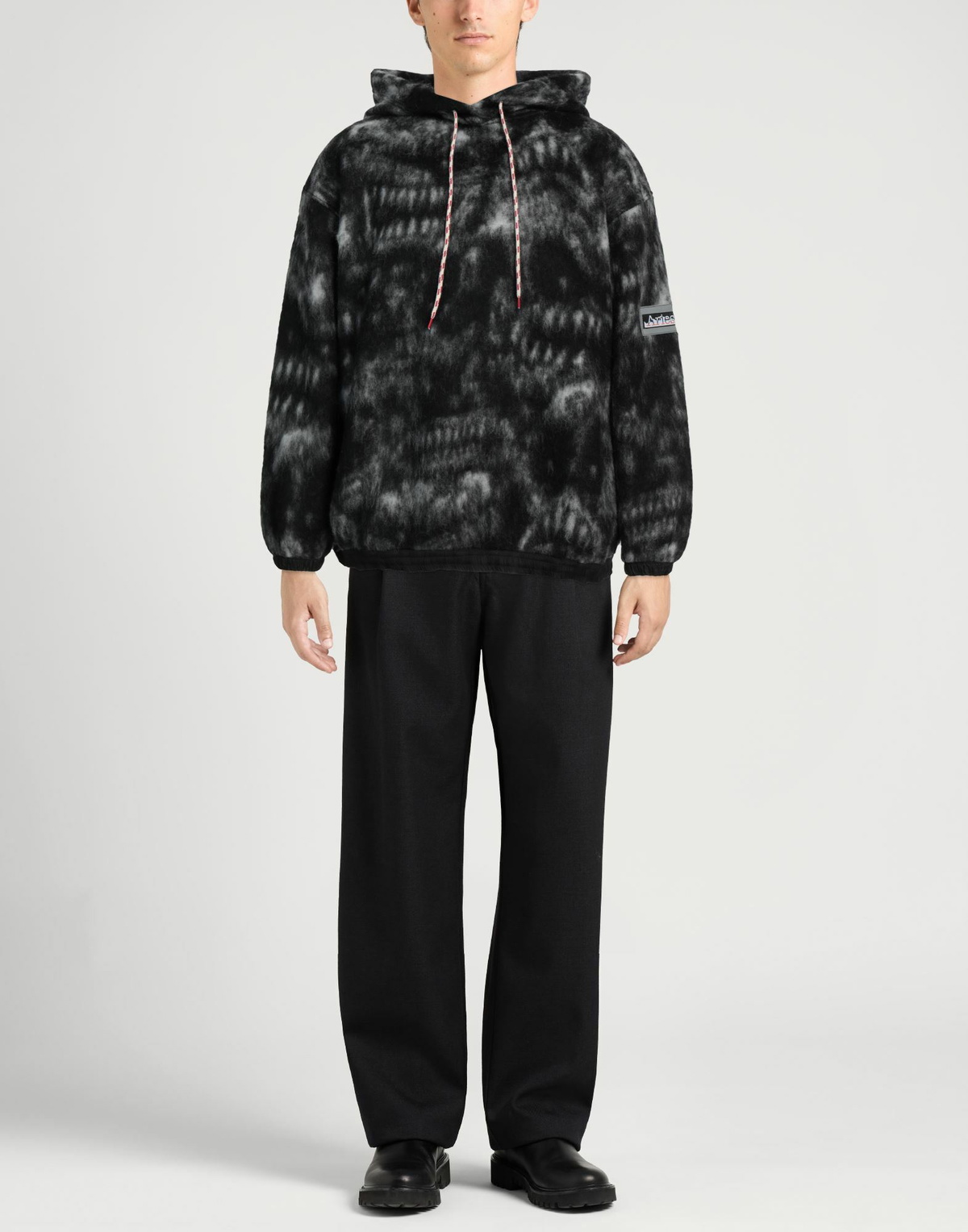 Aries Mens Sweatshirt in Black