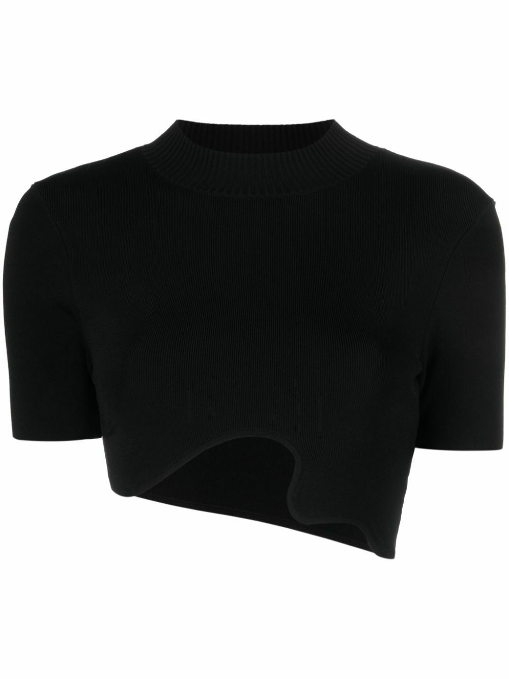 Christopher Esber Ribbed Crop Top