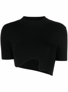 Christopher Esber Ribbed Crop Top