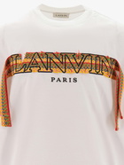 Lanvin Paris   T Shirt White   Mens