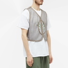 s.k manor hill Men's Trapper Vest in Grey Mesh