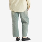 Auralee Women's Organic Cotton Duck Pants in Ash Green