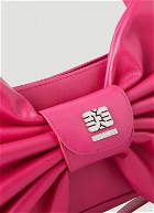 Bow Shoulder Bag in Pink