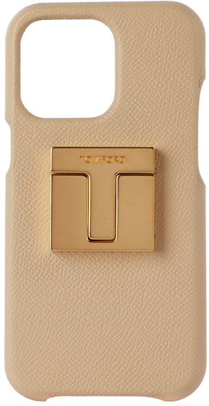 Photo: TOM FORD Beige iPhone 13 Pro Case