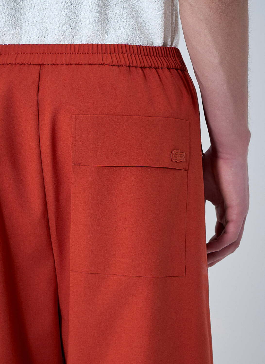 Lacoste Wide-Leg Elasticated Trousers
