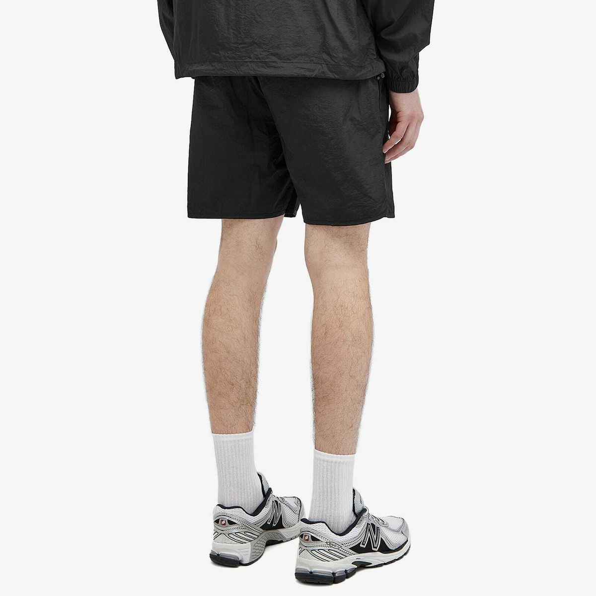 Mikey Mart　2脚 MKI Men's Crinkle Nylon Track Shorts in Black MKI Miyuki-Zoku