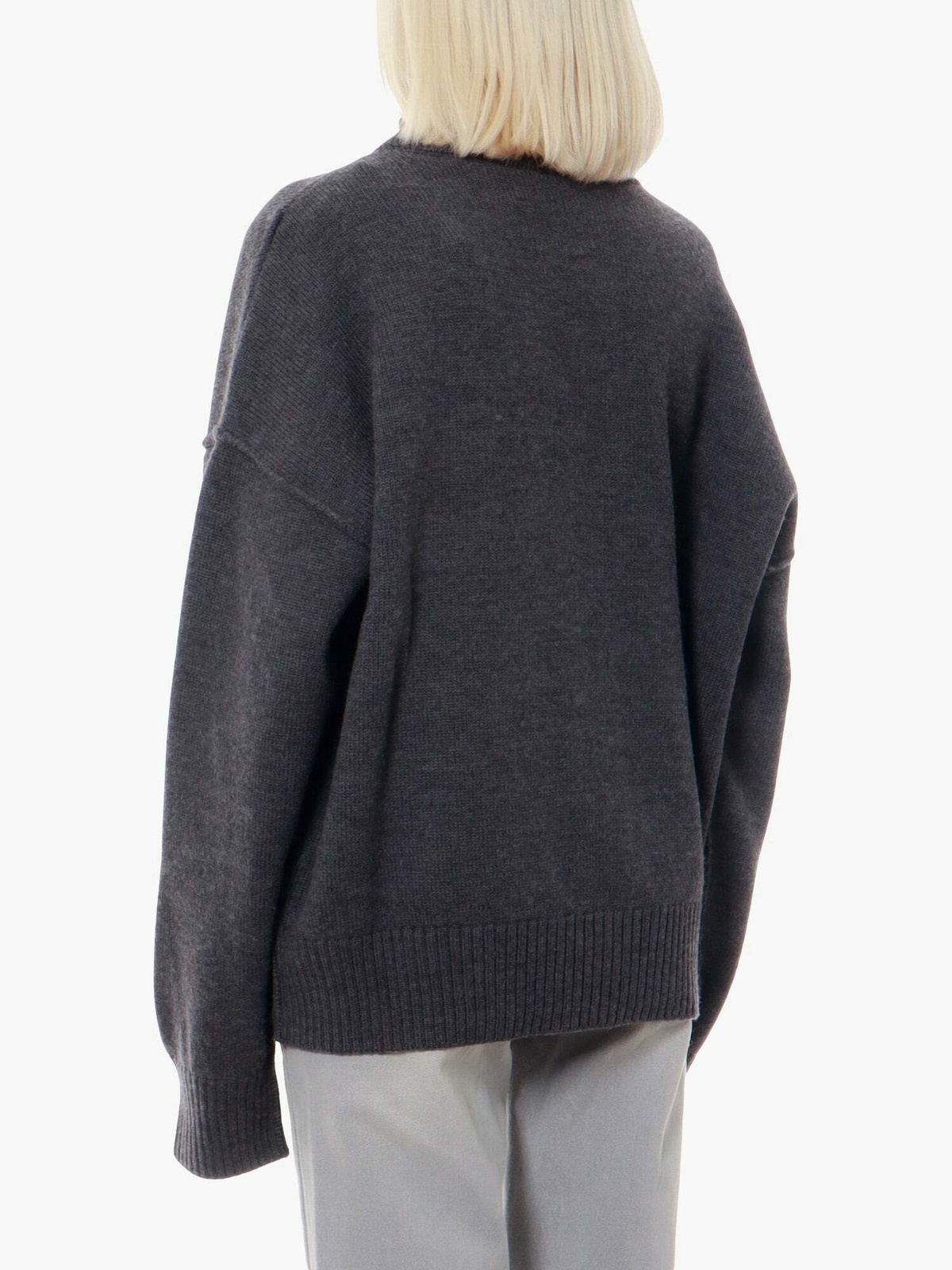 Ami Paris   Cardigan Grey   Womens