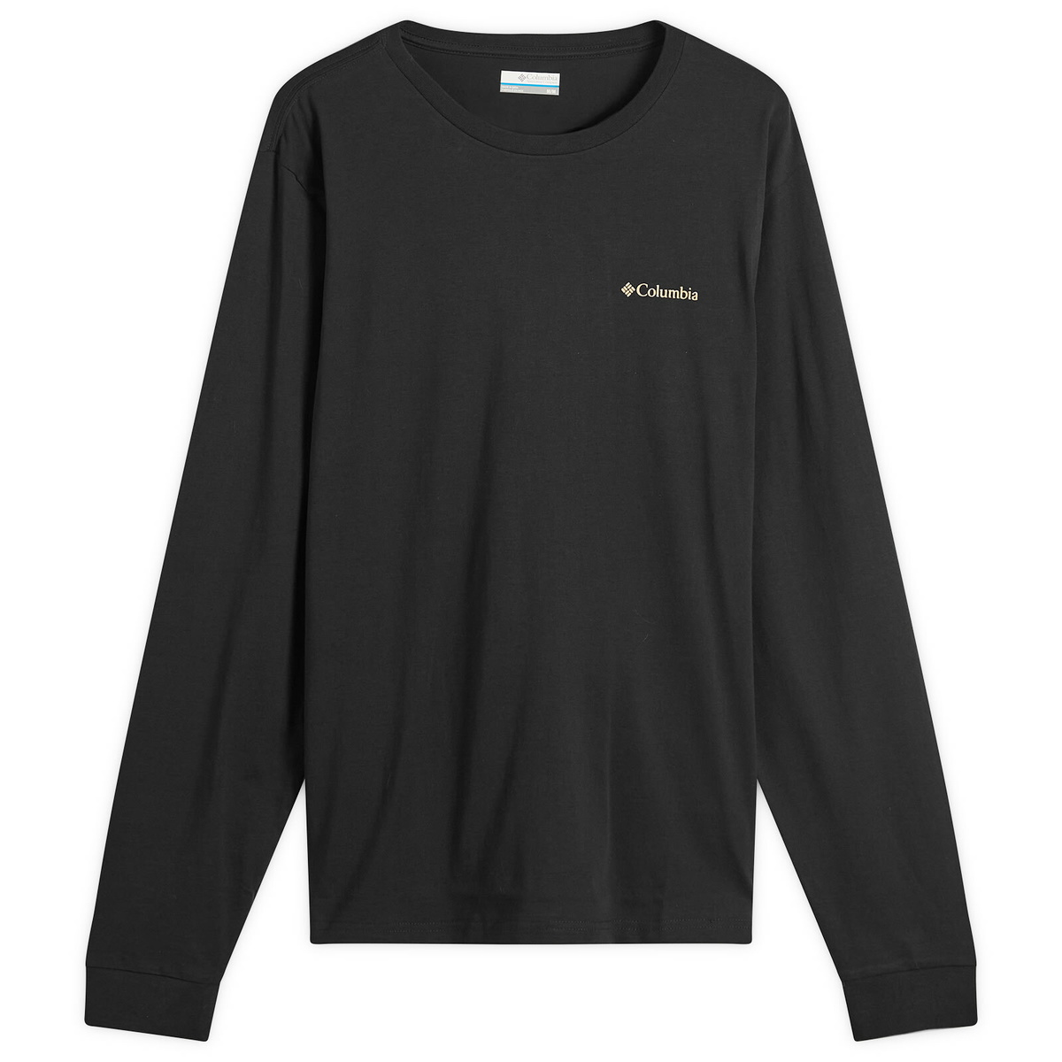 Columbia Men's CSC™ Seasonal Logo Long Sleeve T-Shirt in Black